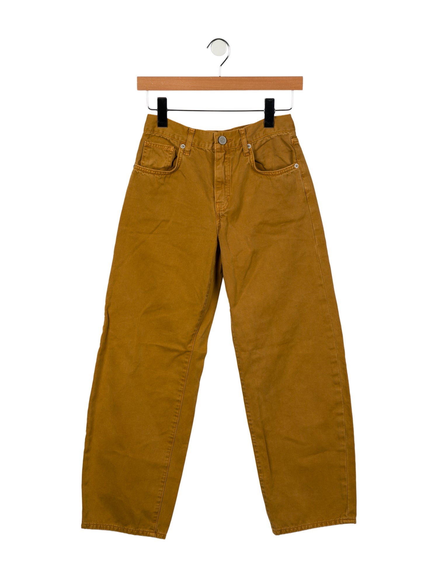 La Ligne Mid-Rise Straight Leg Jeans