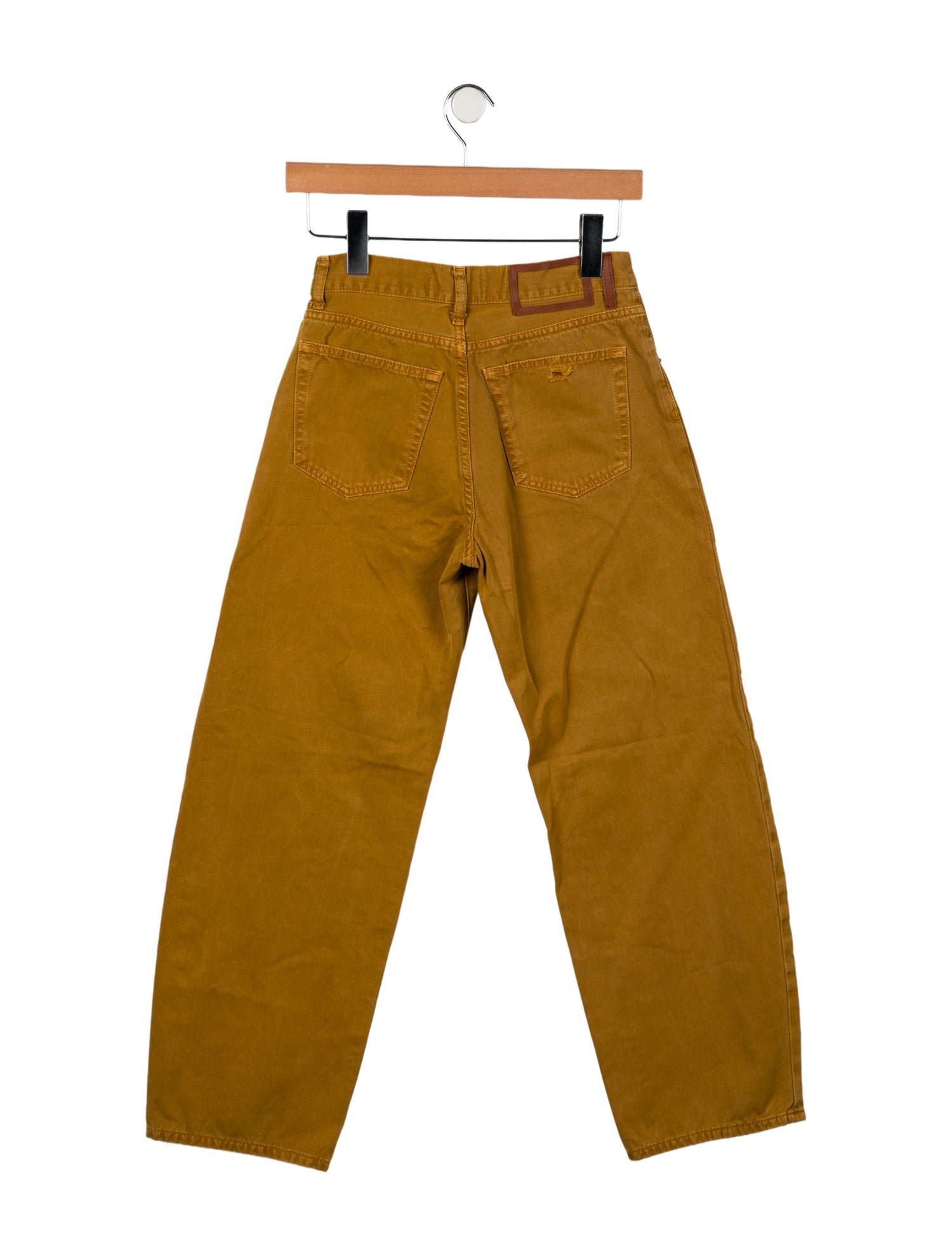 La Ligne Mid-Rise Straight Leg Jeans