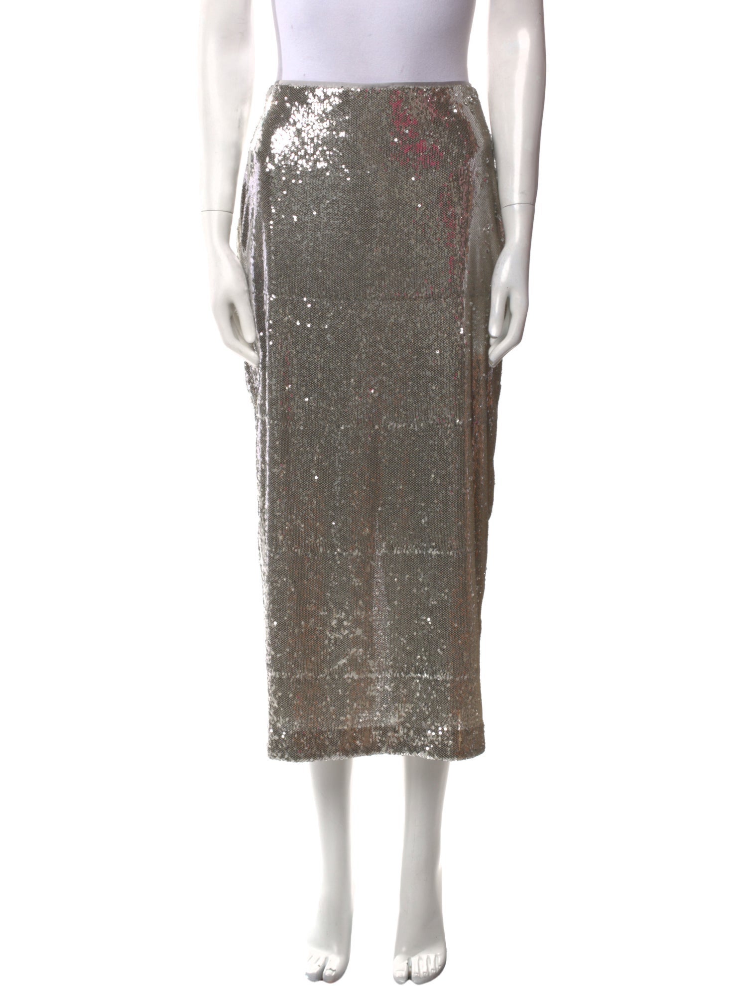La Ligne Sequin Embellishments Midi Length Skirt
