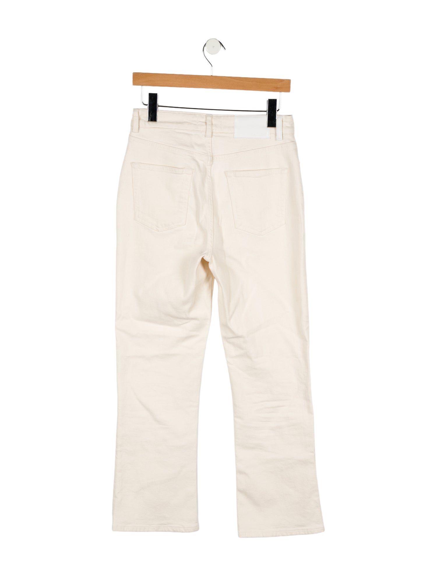 La Ligne High-Rise Straight Leg Jeans