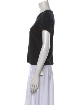 La Ligne Linen Scoop Neck Sweater