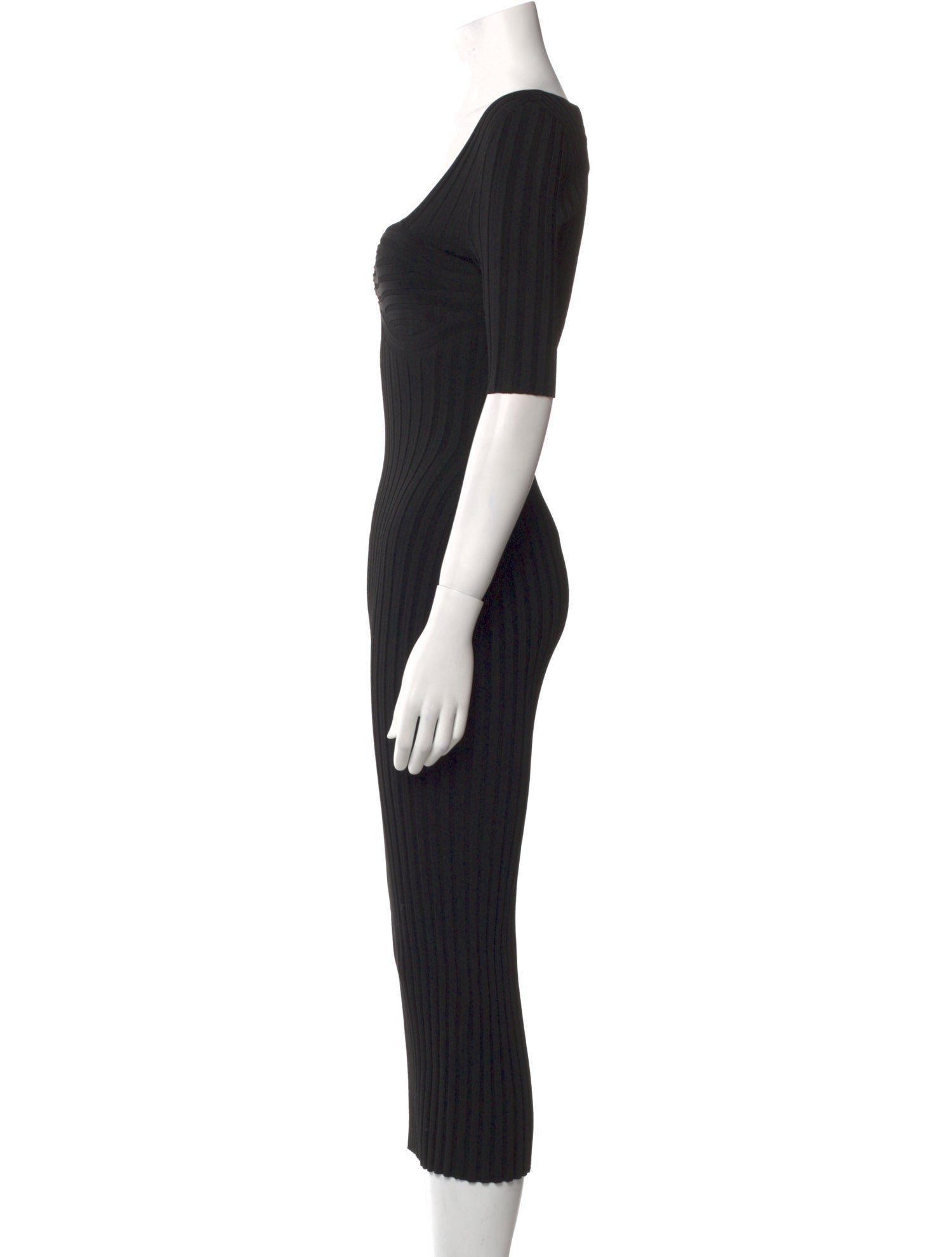 La Ligne Striped Midi Length Dress w/ Tags