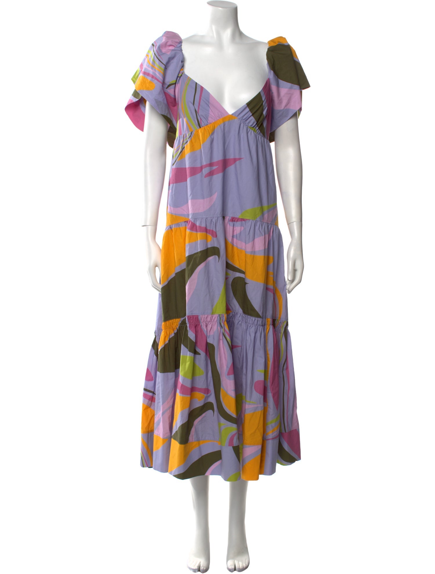 La Ligne Printed Long Dress w/ Tags
