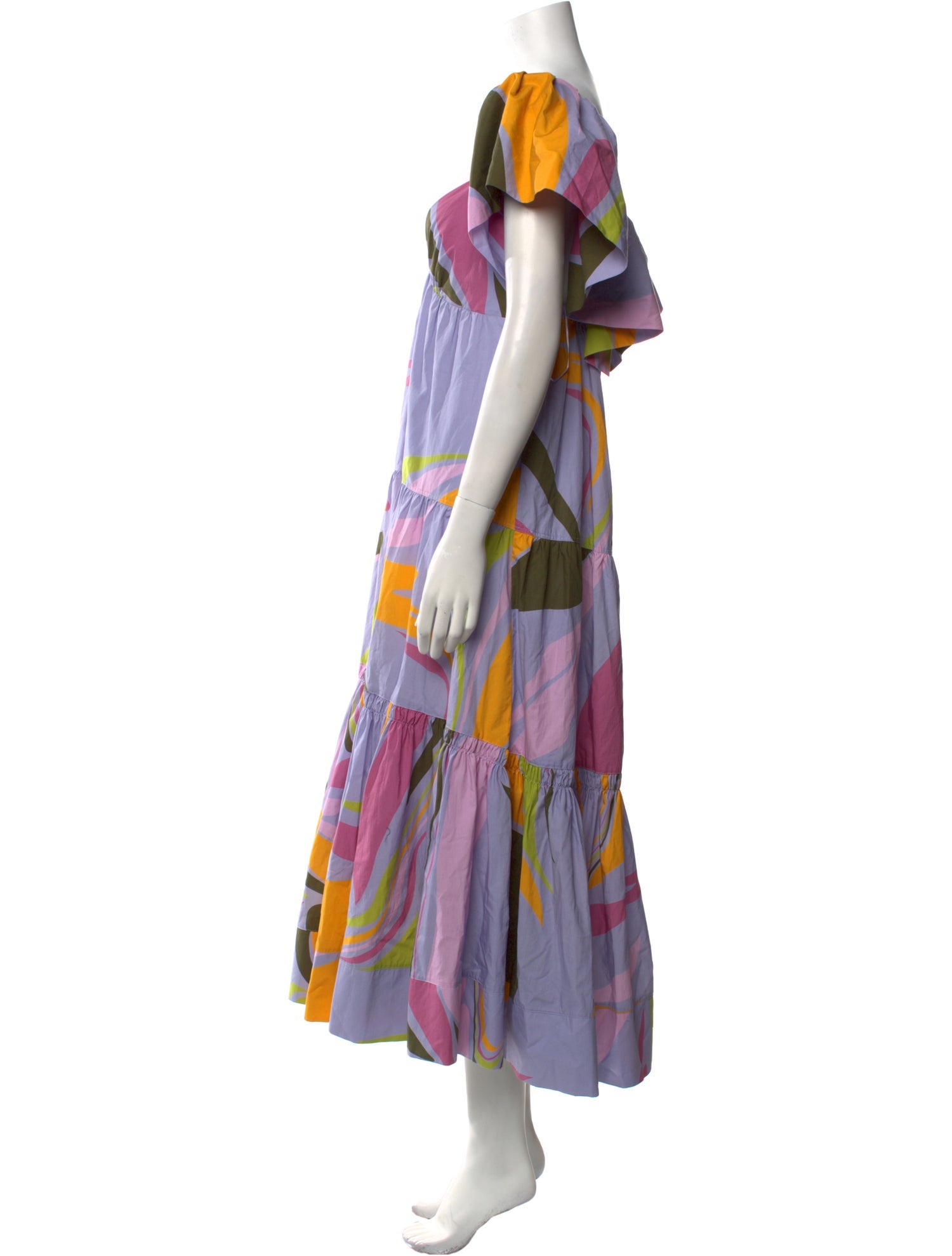 La Ligne Printed Long Dress w/ Tags
