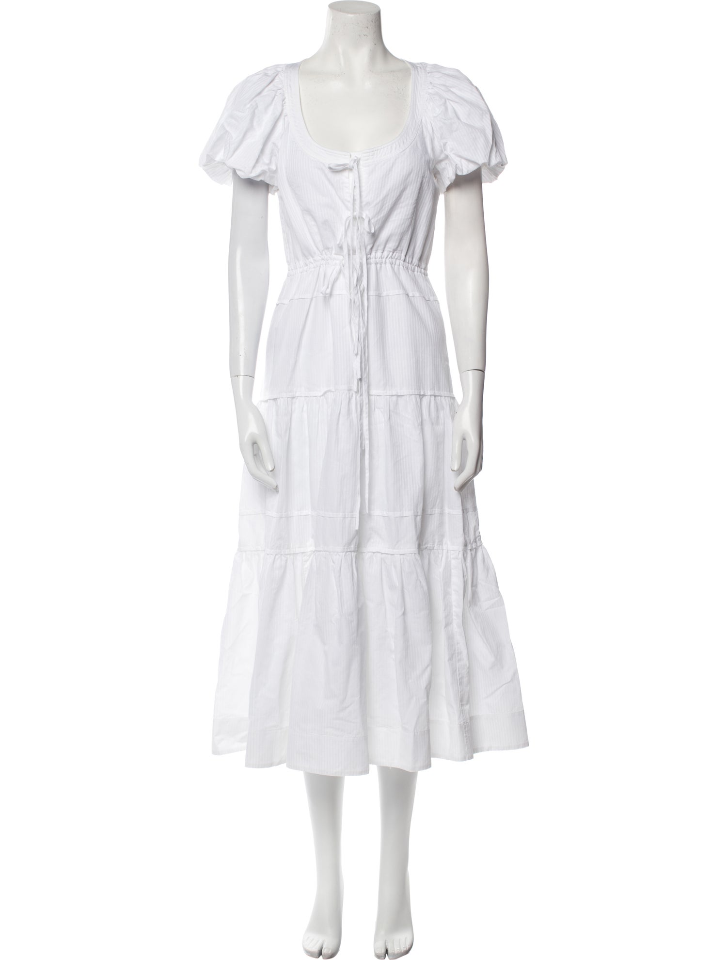 La Ligne Scoop Neck Long Dress