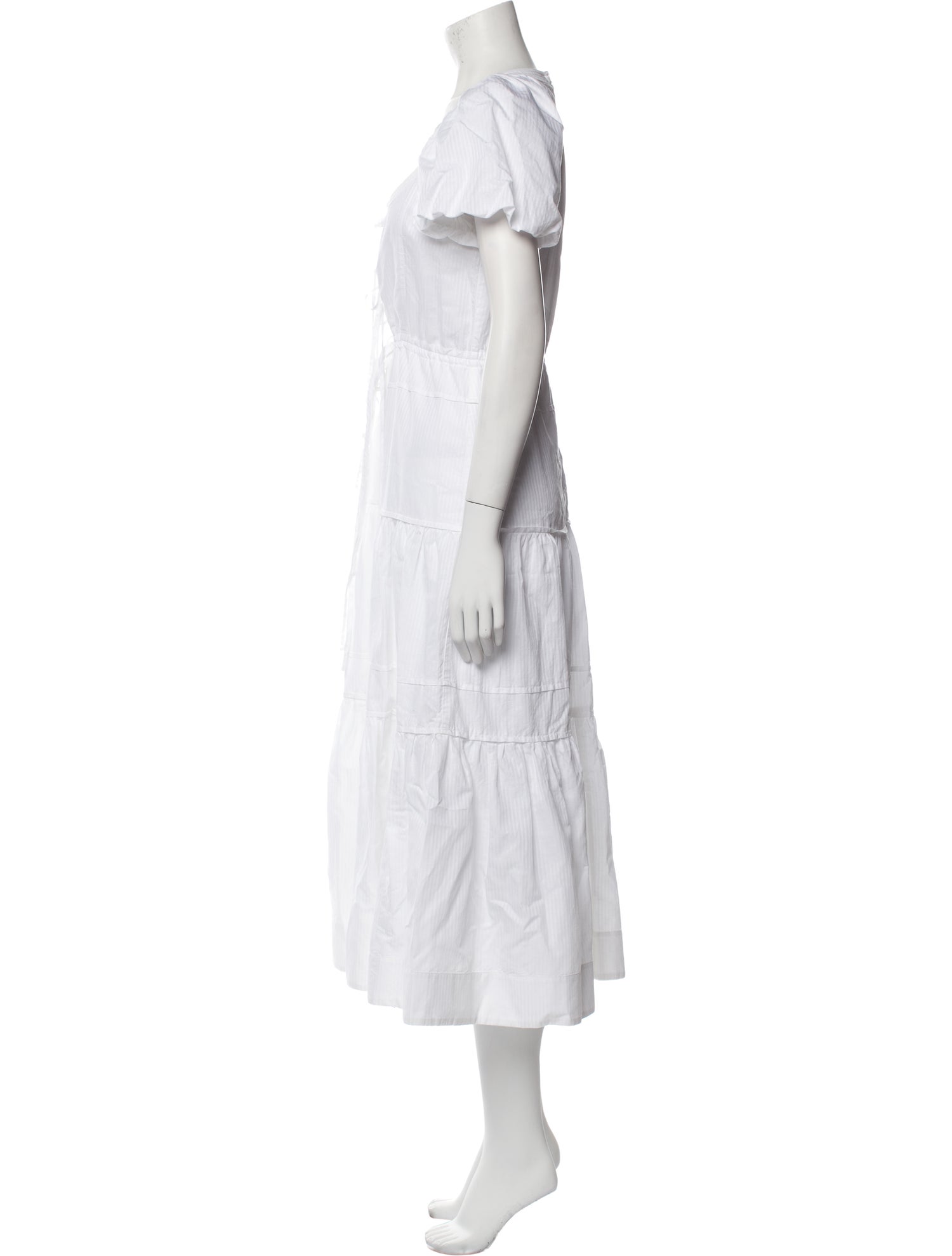 La Ligne Scoop Neck Long Dress