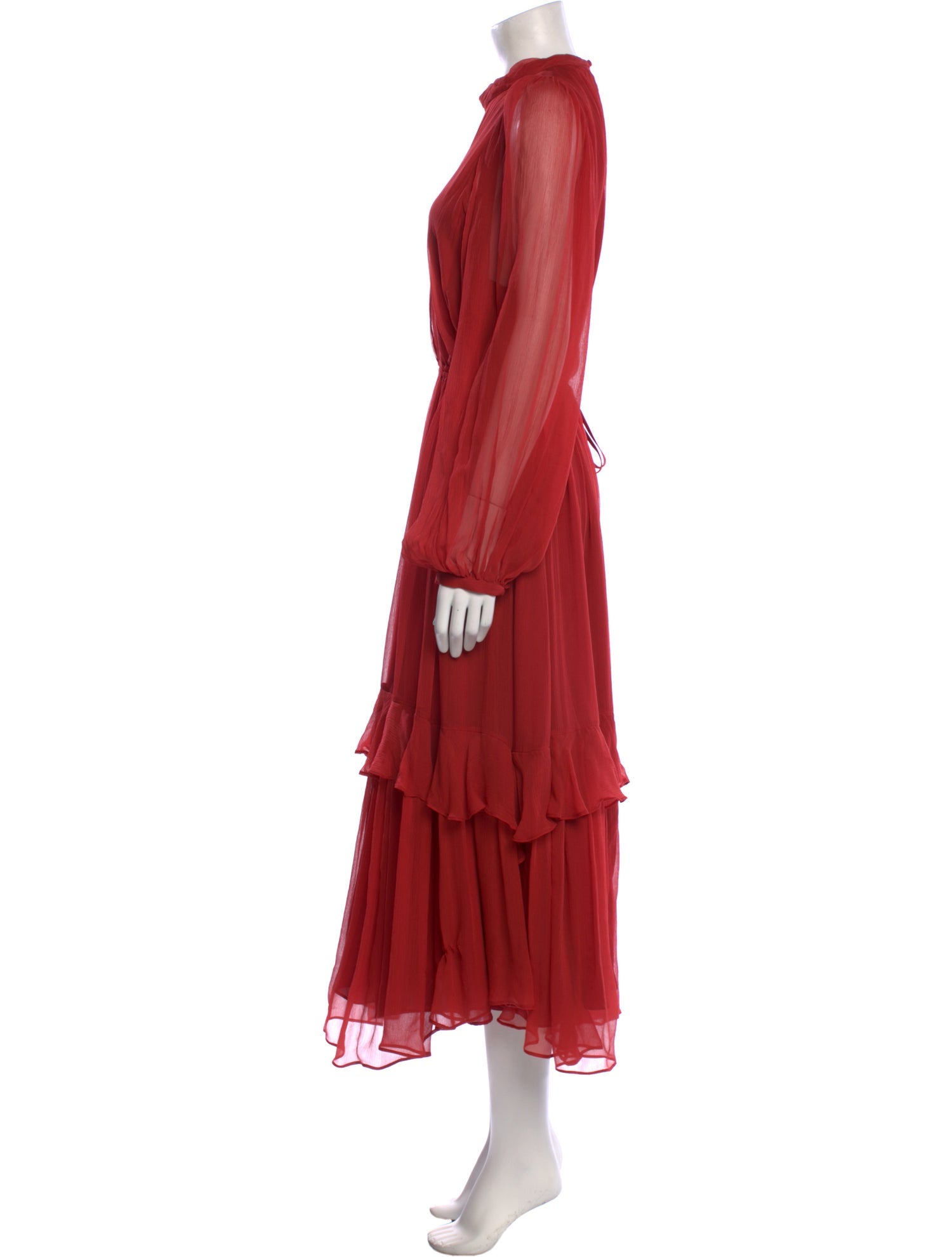 La Ligne Silk Long Dress