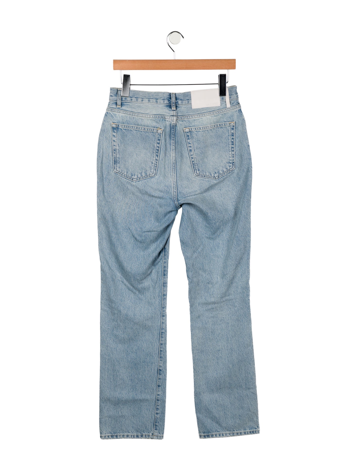 La Ligne High-Rise Straight Leg Jeans