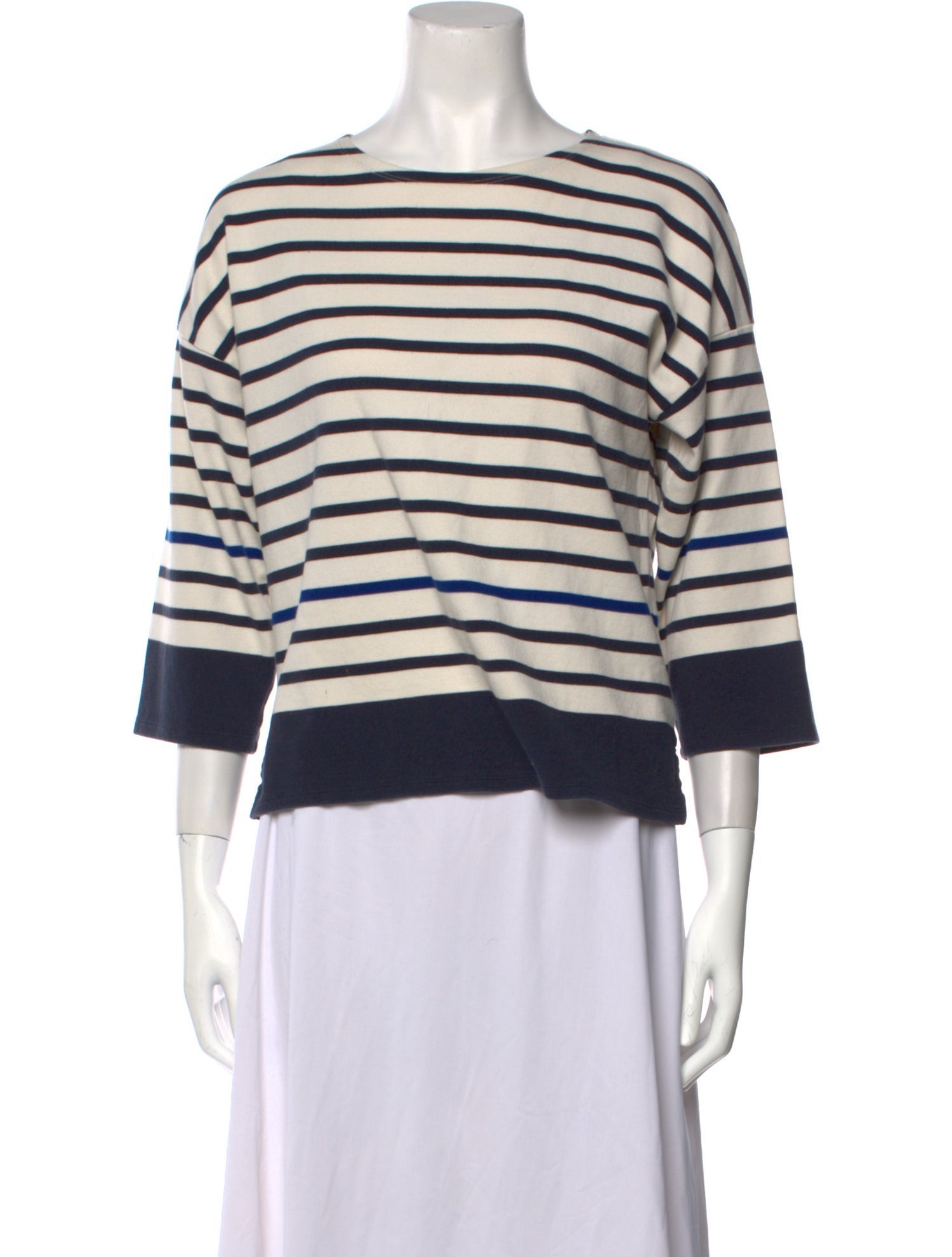 La Ligne Striped Crew Neck Sweater