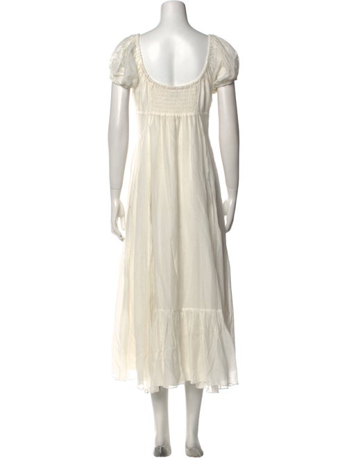 La Ligne Scoop Neck Midi Length Dress