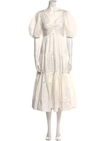 La Ligne Dresses V-Neck Long Dress XS