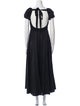La Ligne Square Neckline Long Dress