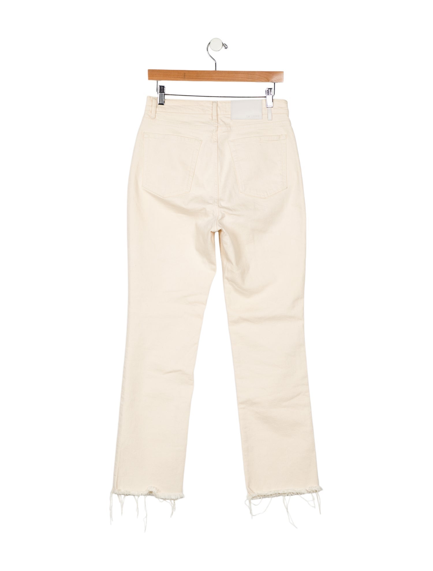 La Ligne High-Rise Straight Leg Jeans