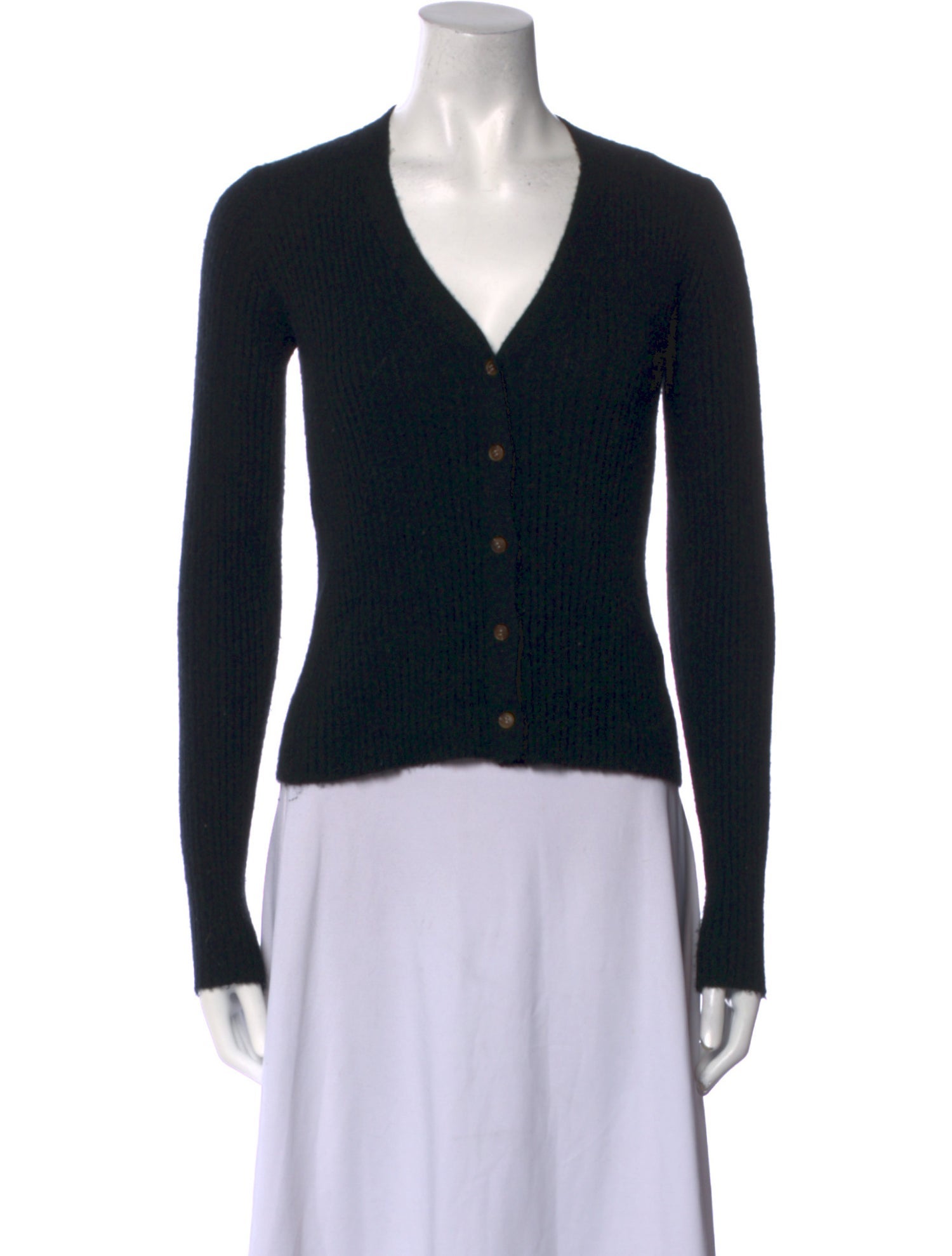 La Ligne Cashmere V-Neck Sweater