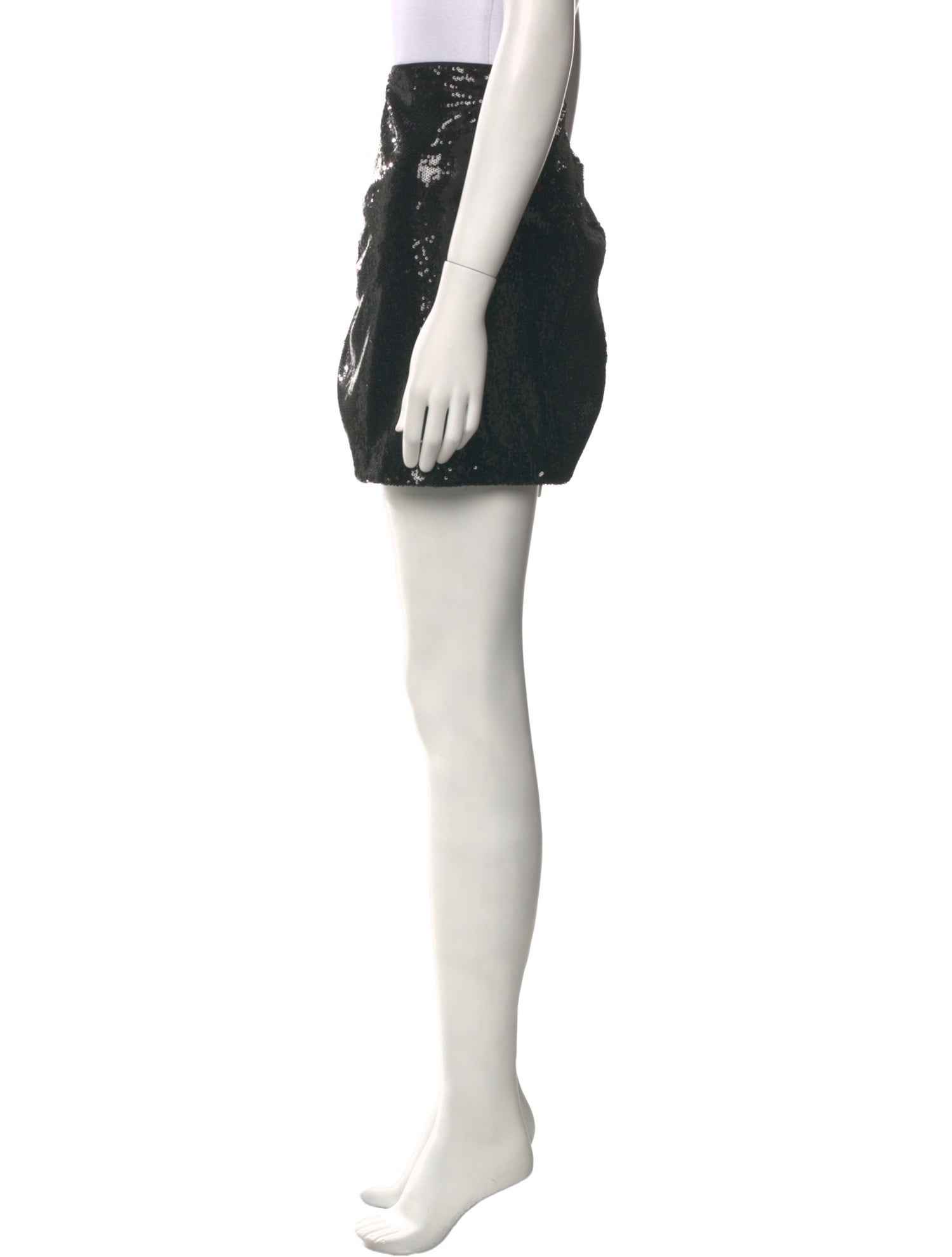 La Ligne Sequin Embellishments Mini Skirt w/ Tags