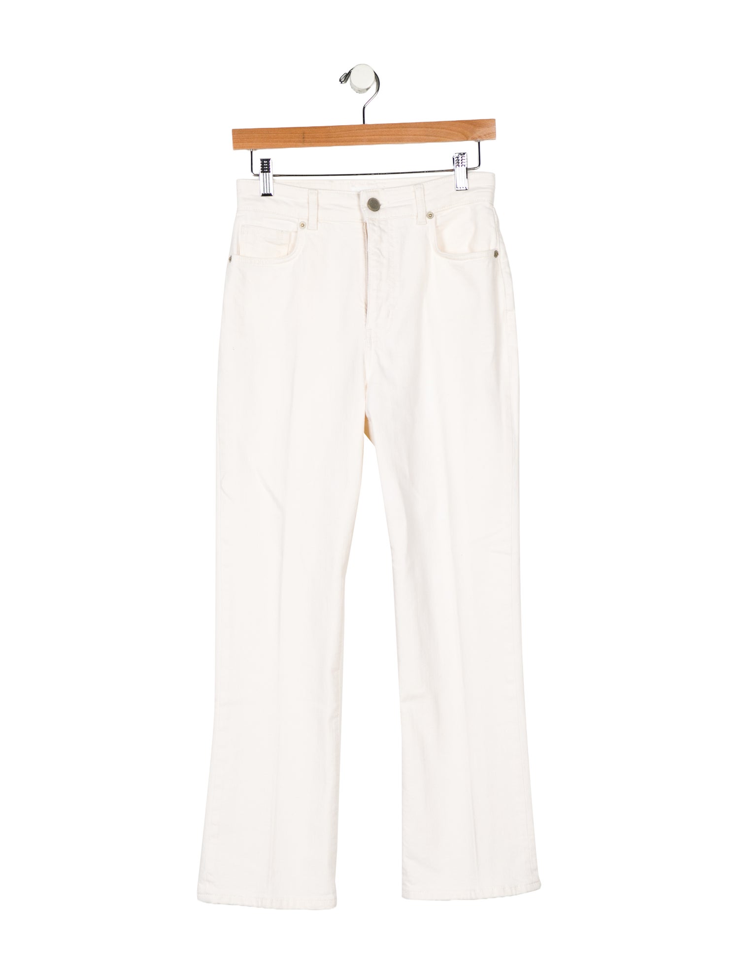 La Ligne High-Rise Straight Leg Jeans