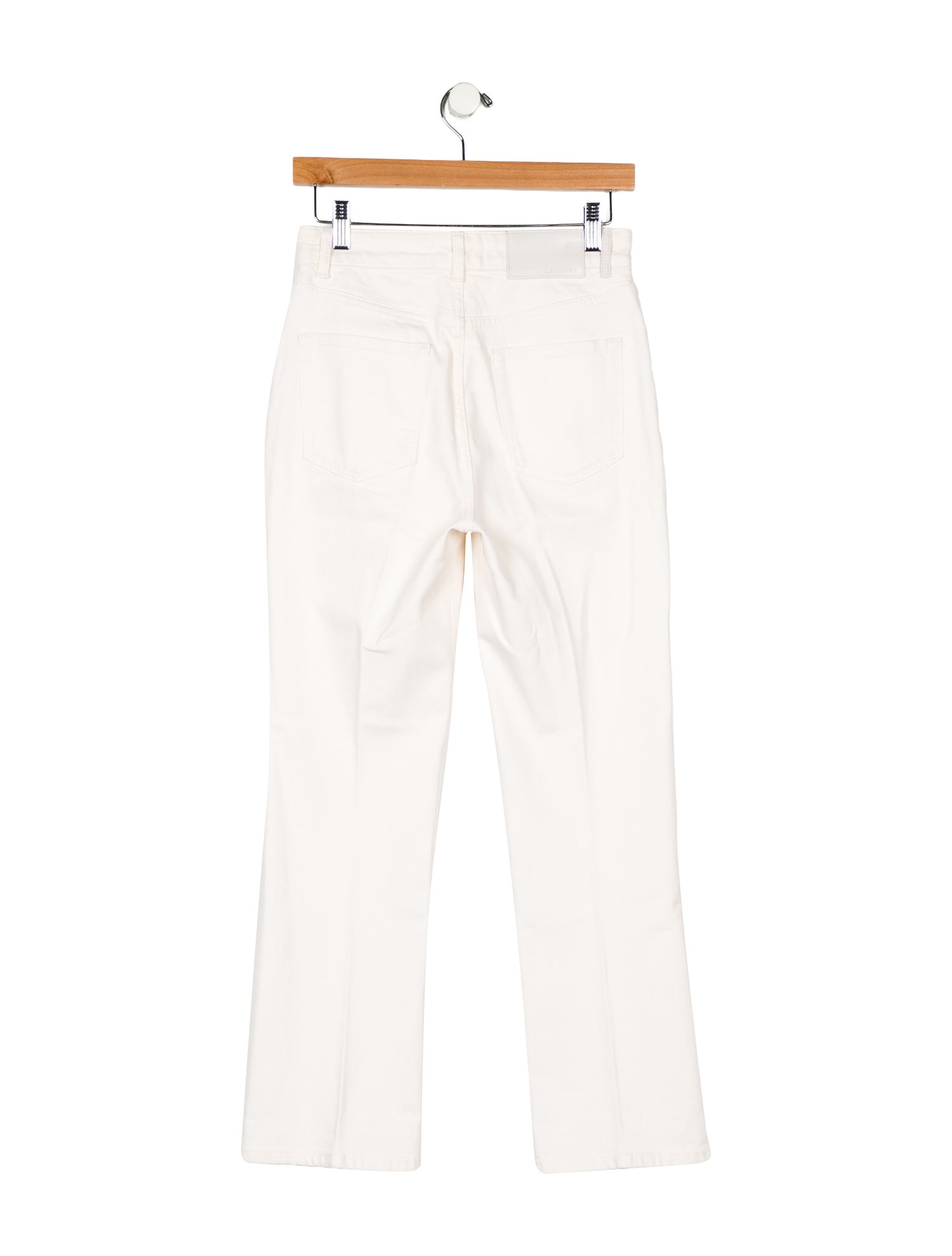 La Ligne High-Rise Straight Leg Jeans