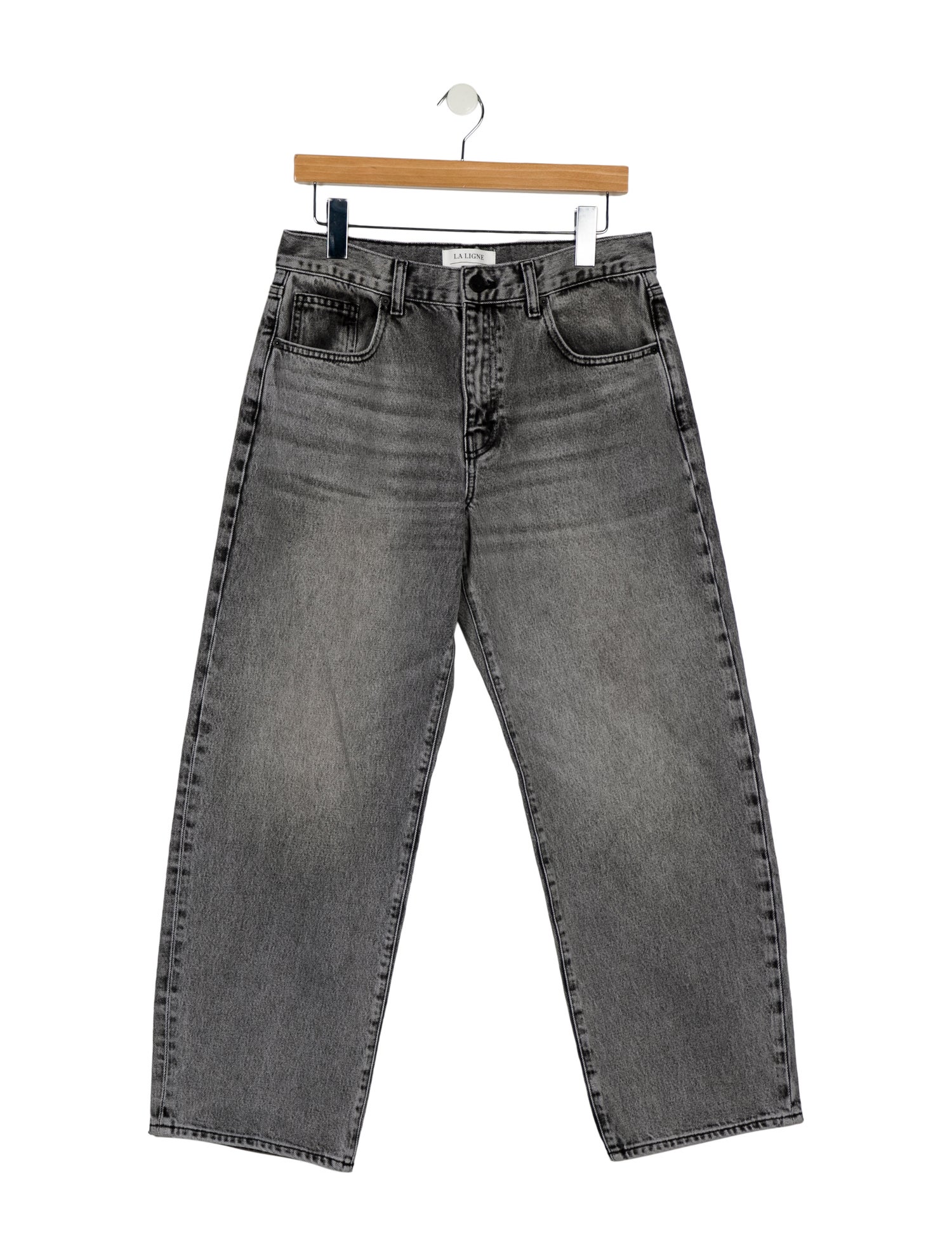 La Ligne High-Rise Wide Leg Jeans