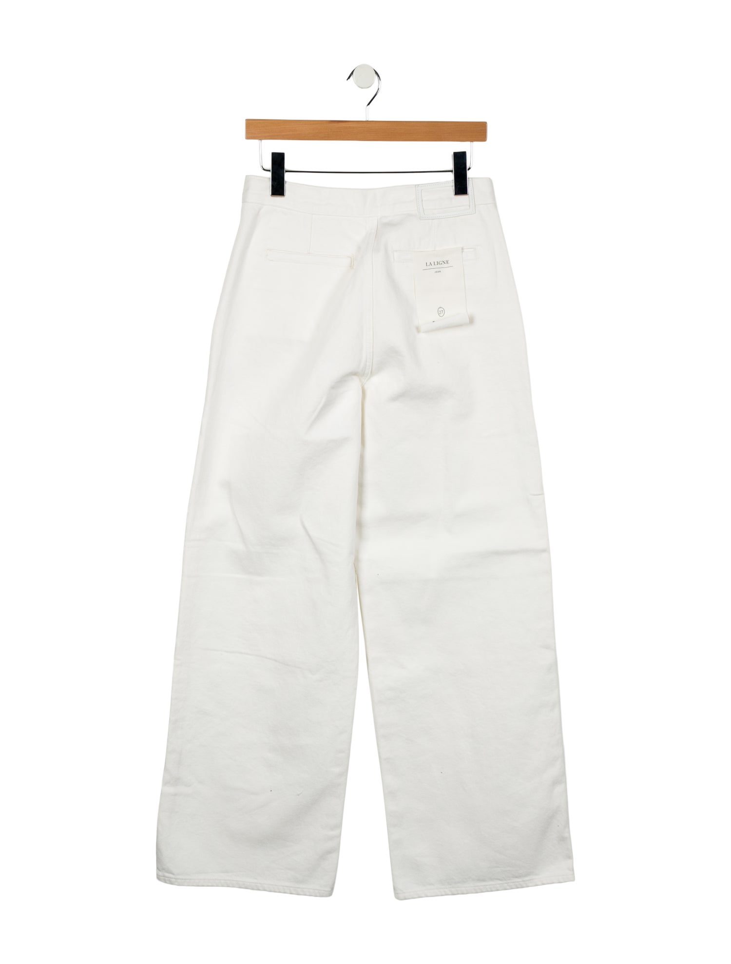 La Ligne High-Rise Wide Leg Jeans