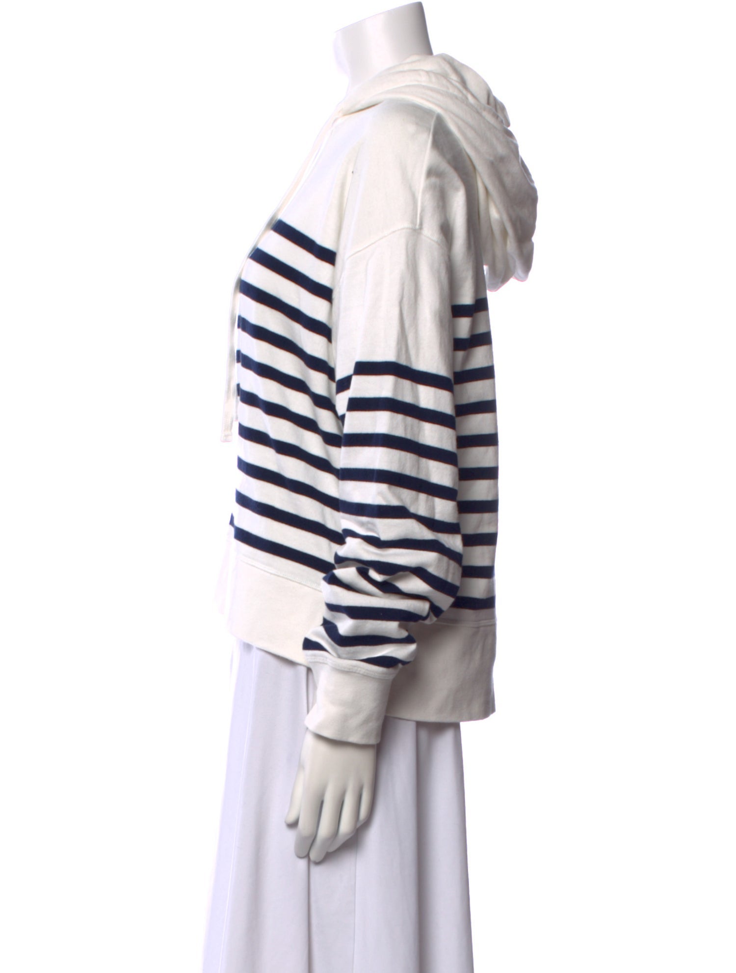 La Ligne Striped Crew Neck Sweatshirt