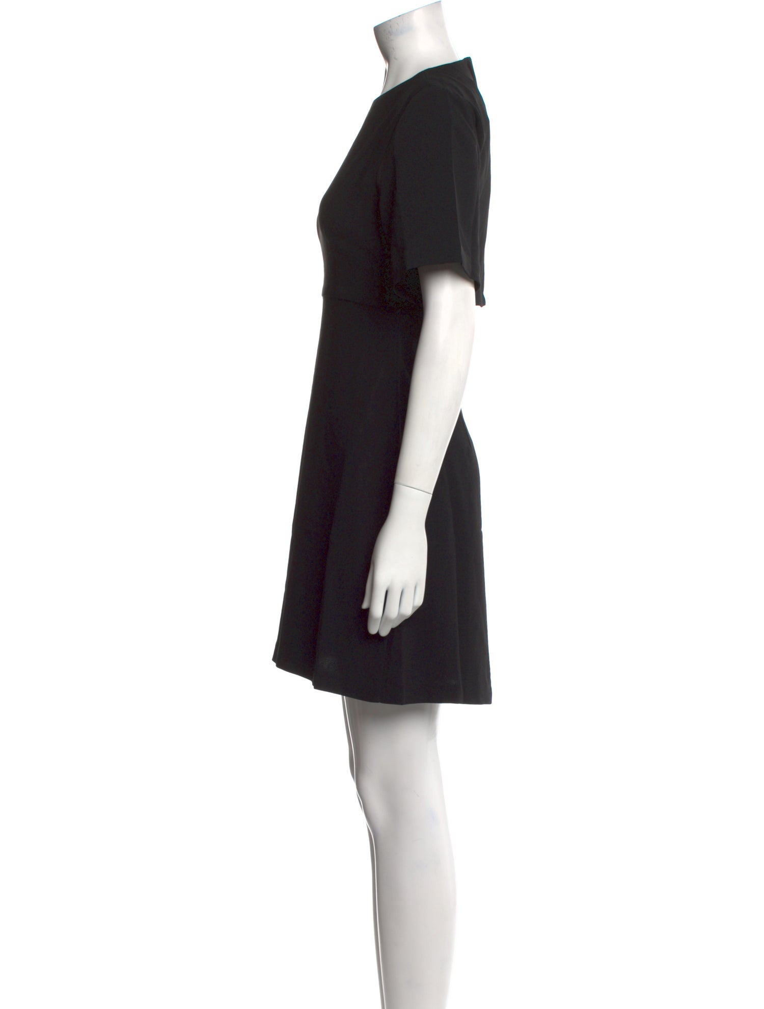 La Ligne Crew Neck Mini Dress