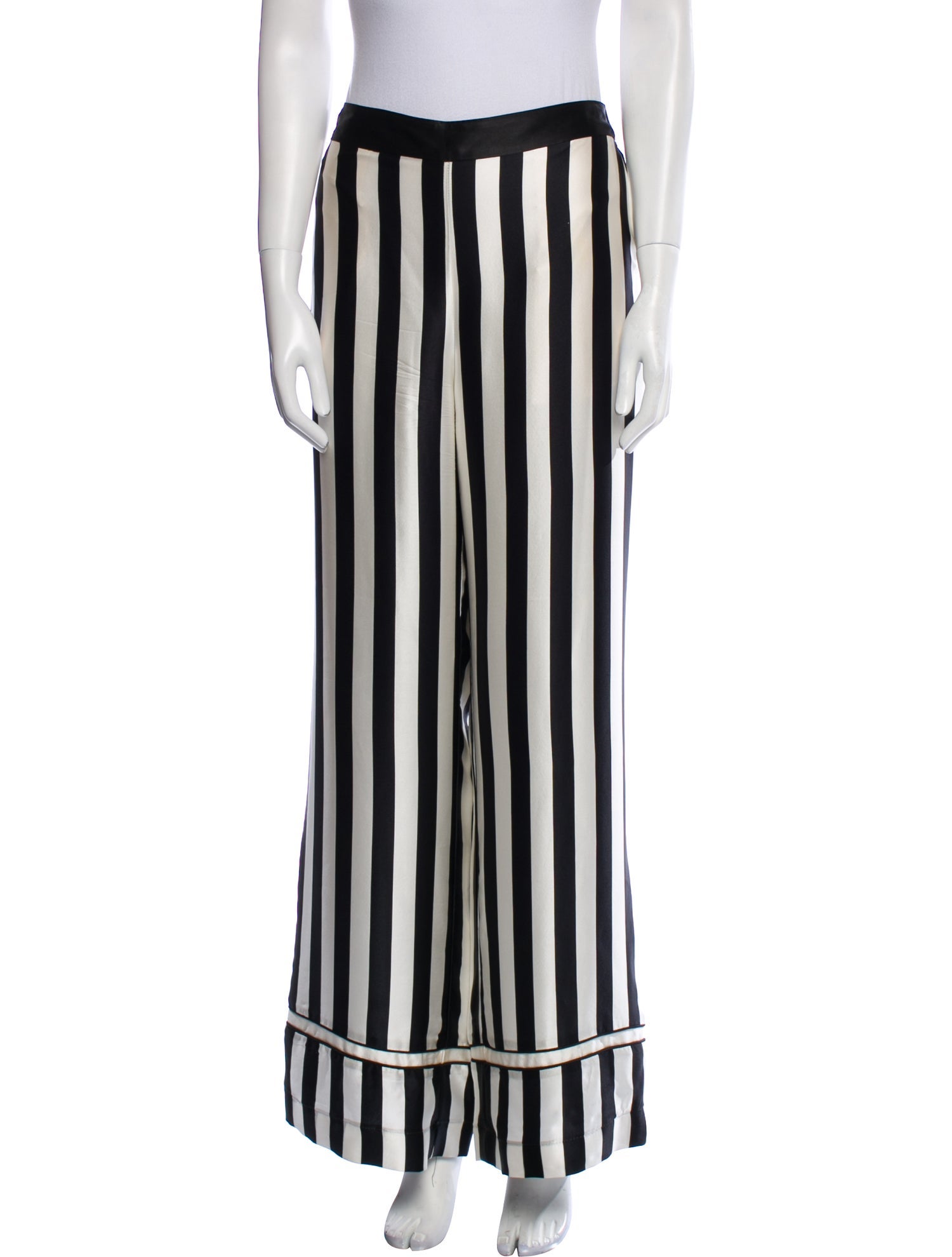 La Ligne Silk Wide Leg Pants