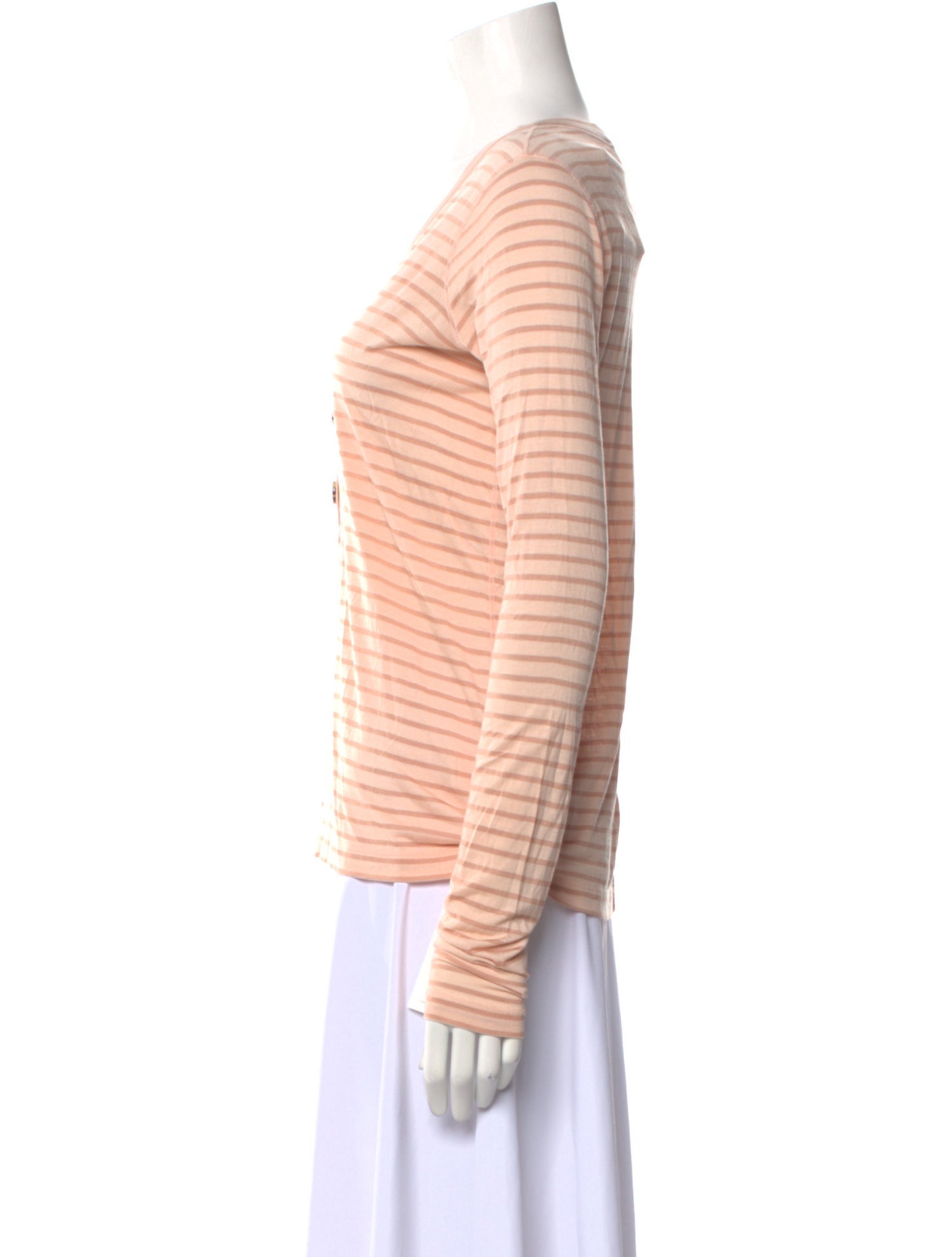 La Ligne Striped V-Neck Top w/ Tags