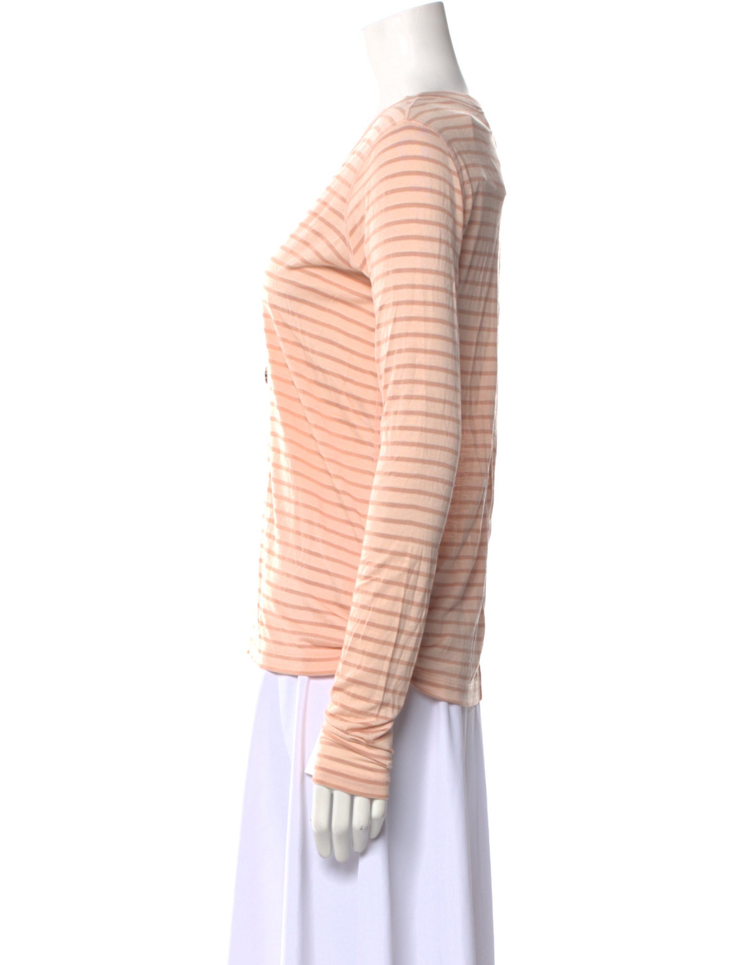 La Ligne Striped V-Neck Top w/ Tags