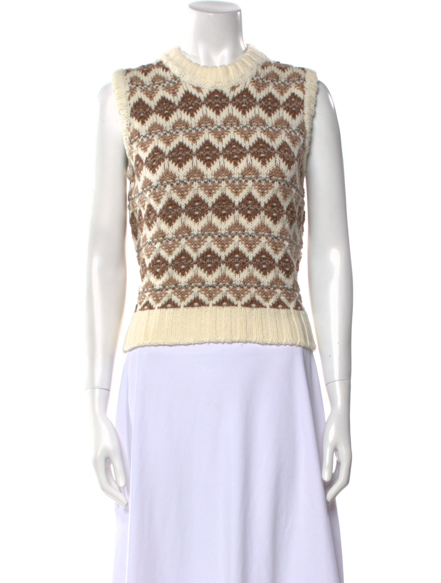 La Ligne Wool Printed Sweater