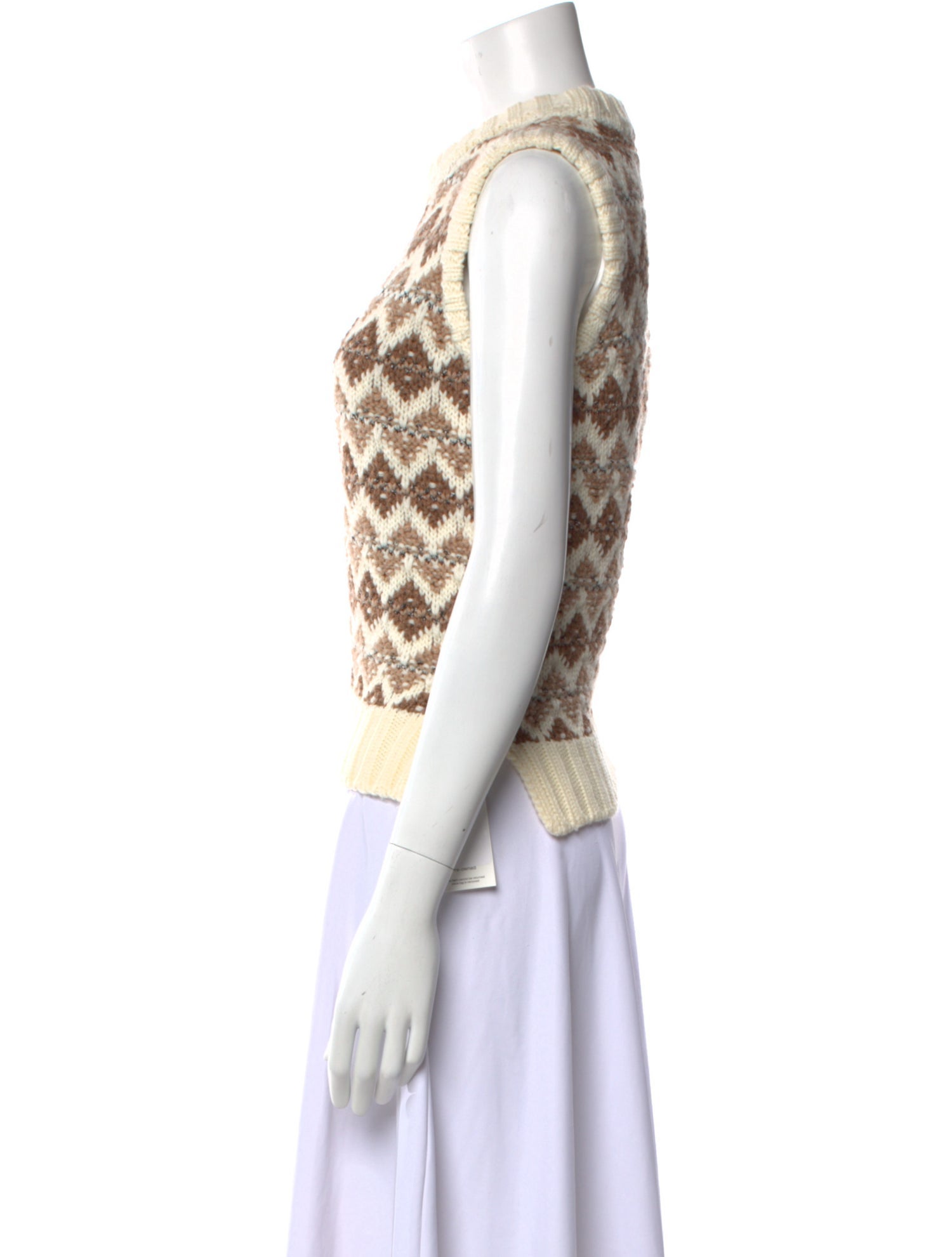 La Ligne Wool Printed Sweater