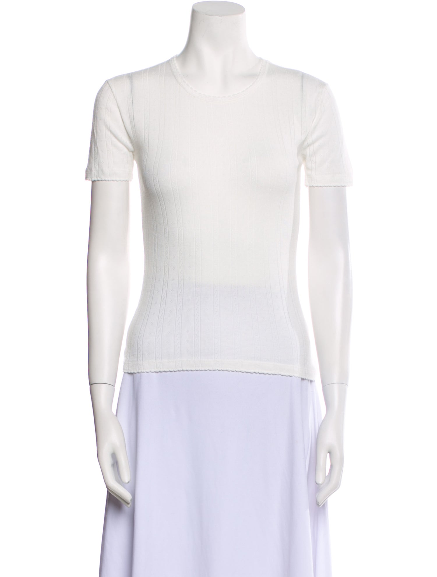 La Ligne Crew Neck Short Sleeve T-Shirt