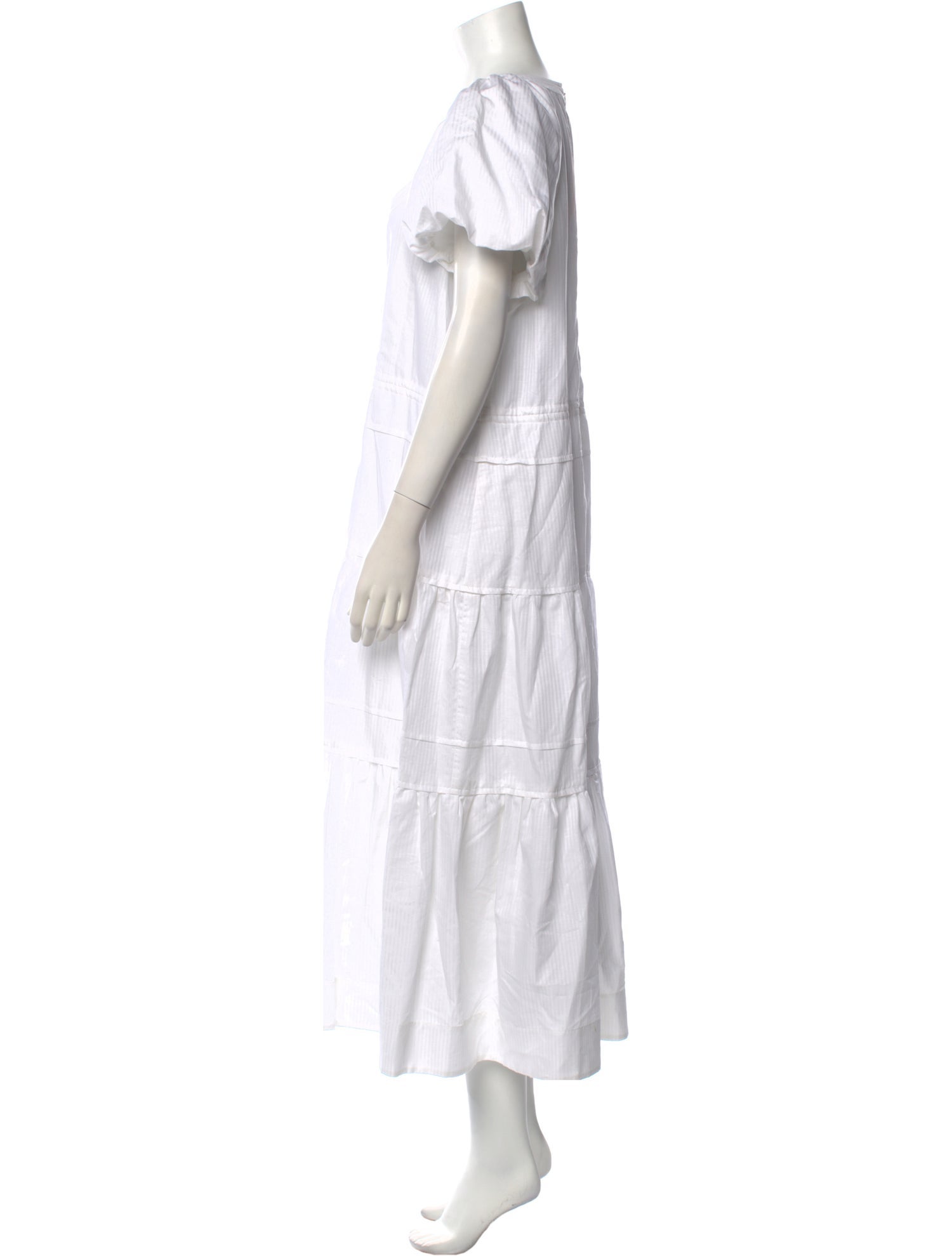 La Ligne Scoop Neck Long Dress