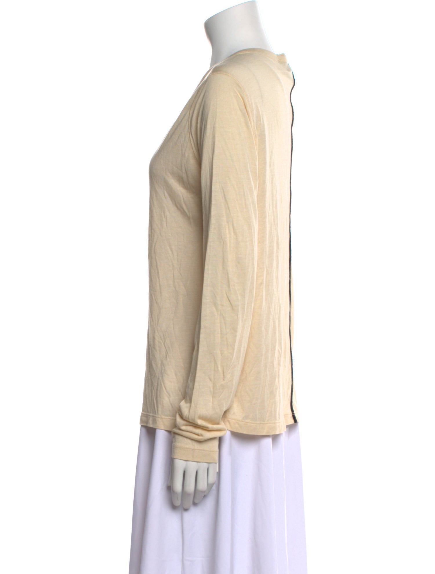 La Ligne V-Neck Long Sleeve Sweatshirt w/ Tags