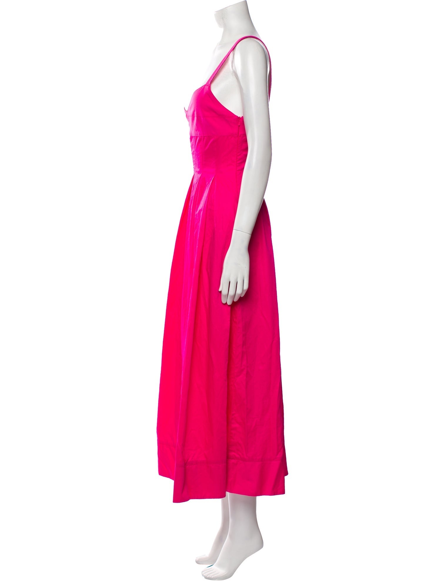 La Ligne V-Neck Long Dress