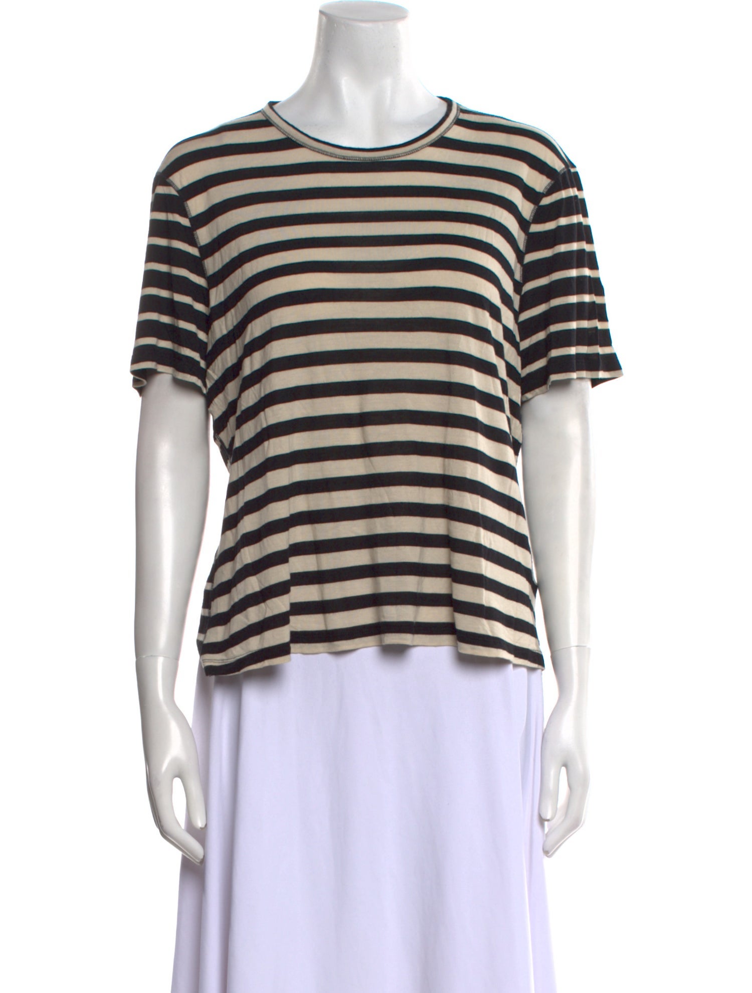 La Ligne Striped Crew Neck T-Shirt