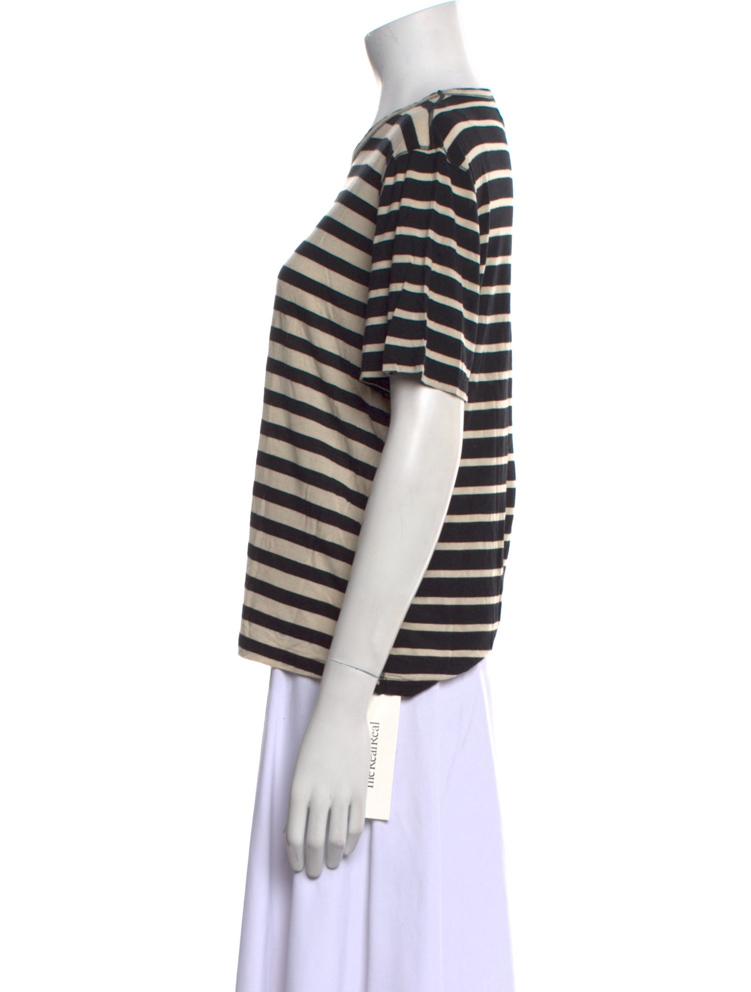 La Ligne Striped Crew Neck T-Shirt