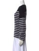 La Ligne Striped Crew Neck Sweatshirt