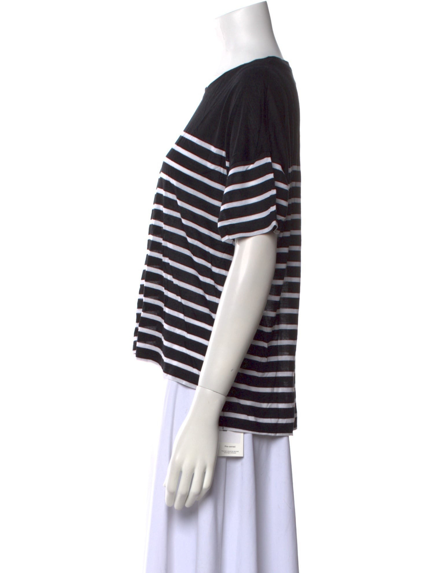 La Ligne Striped Crew Neck T-Shirt
