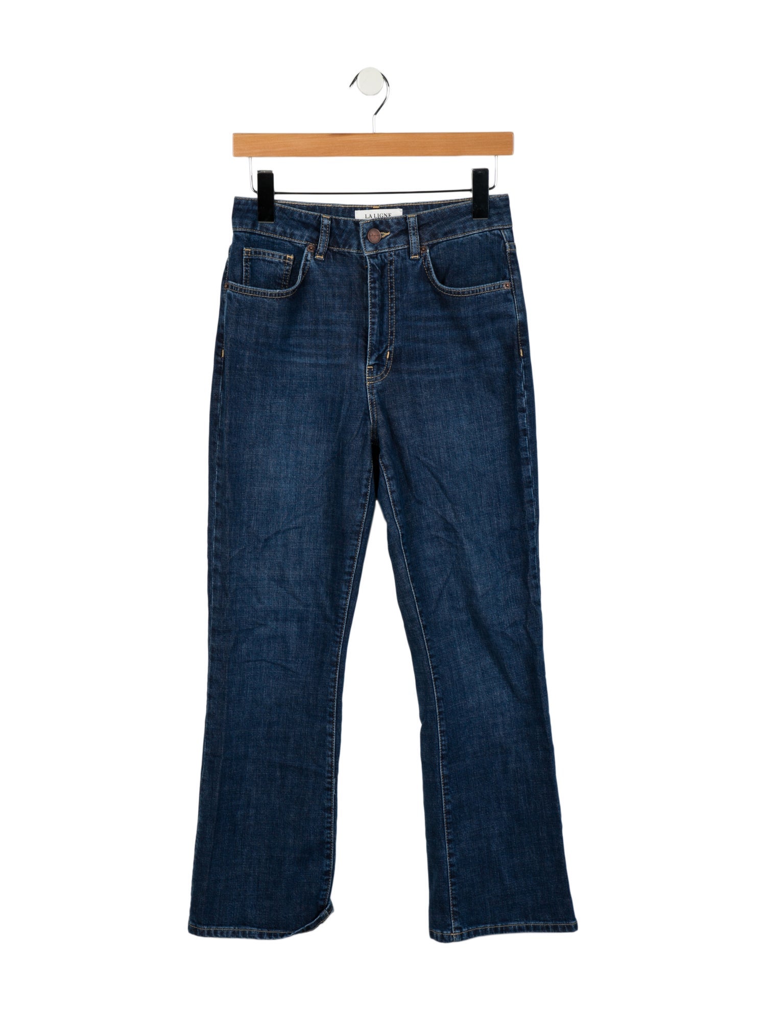 La Ligne High-Rise Wide Leg Jeans