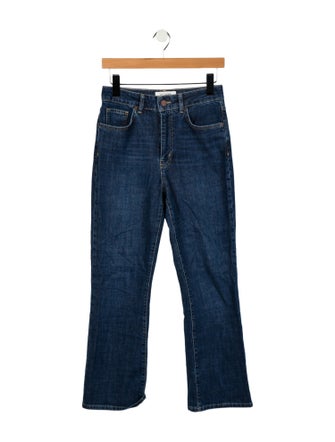 La Ligne High-Rise Wide Leg Jeans