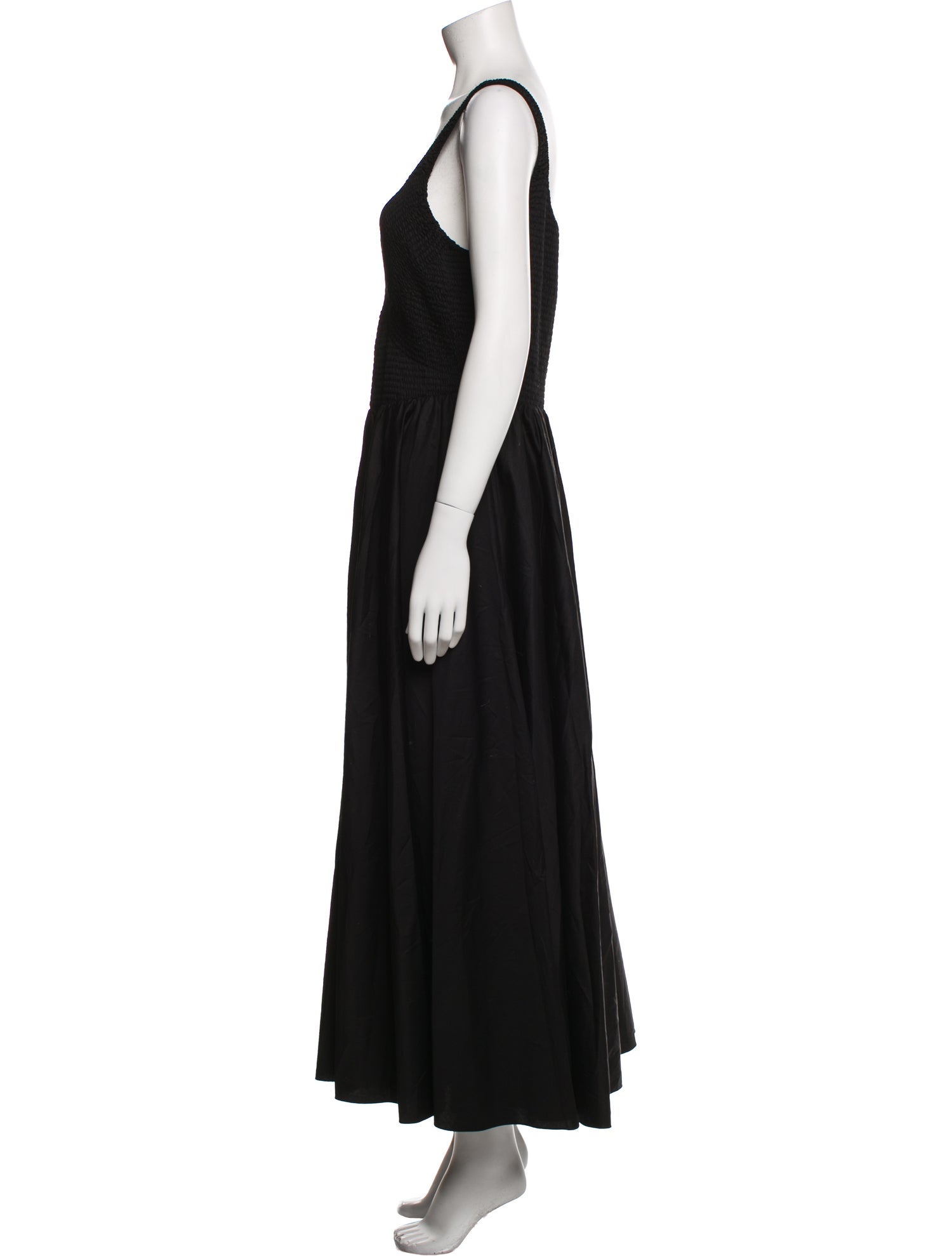 La Ligne V-Neck Long Dress