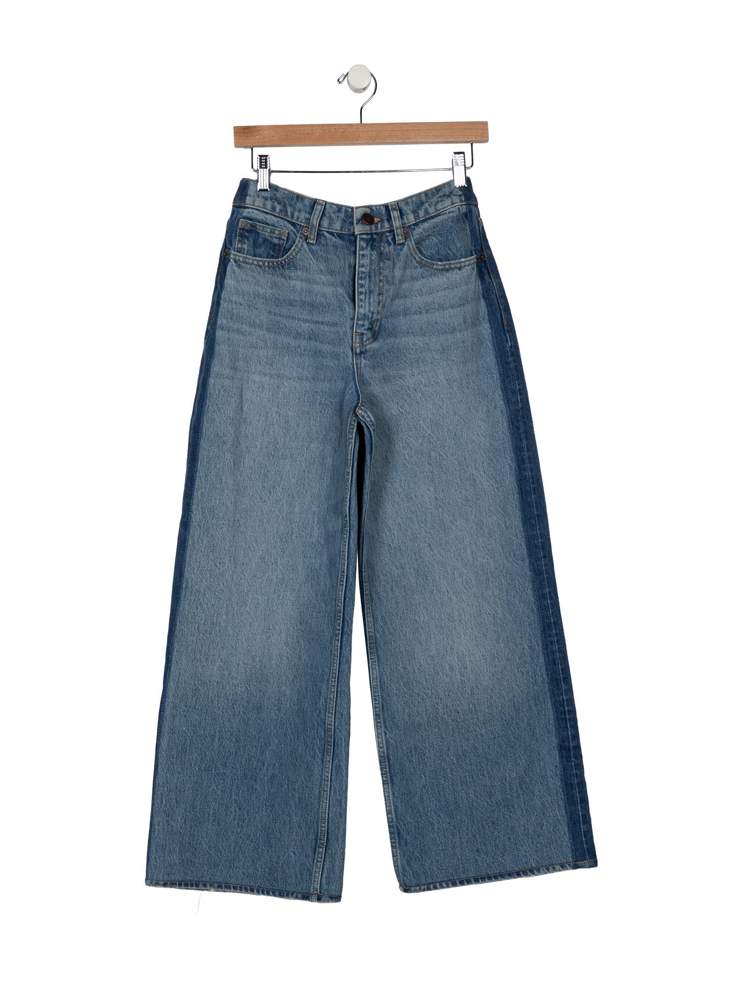 La Ligne High-Rise Wide Leg Jeans