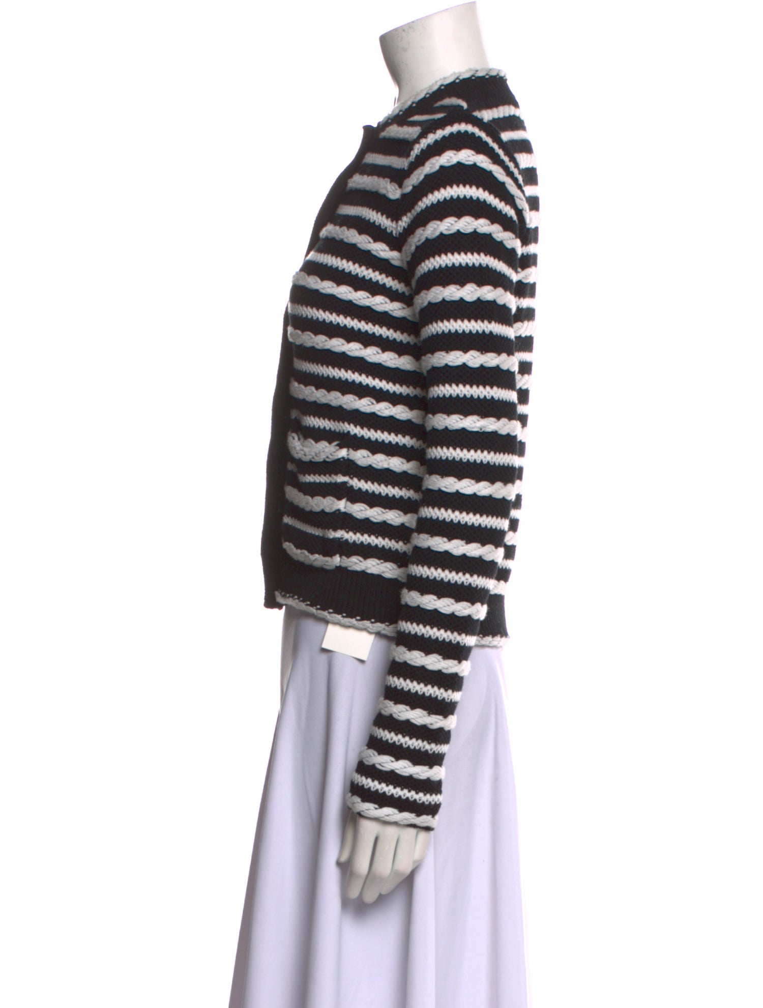 La Ligne Striped Crew Neck Sweater