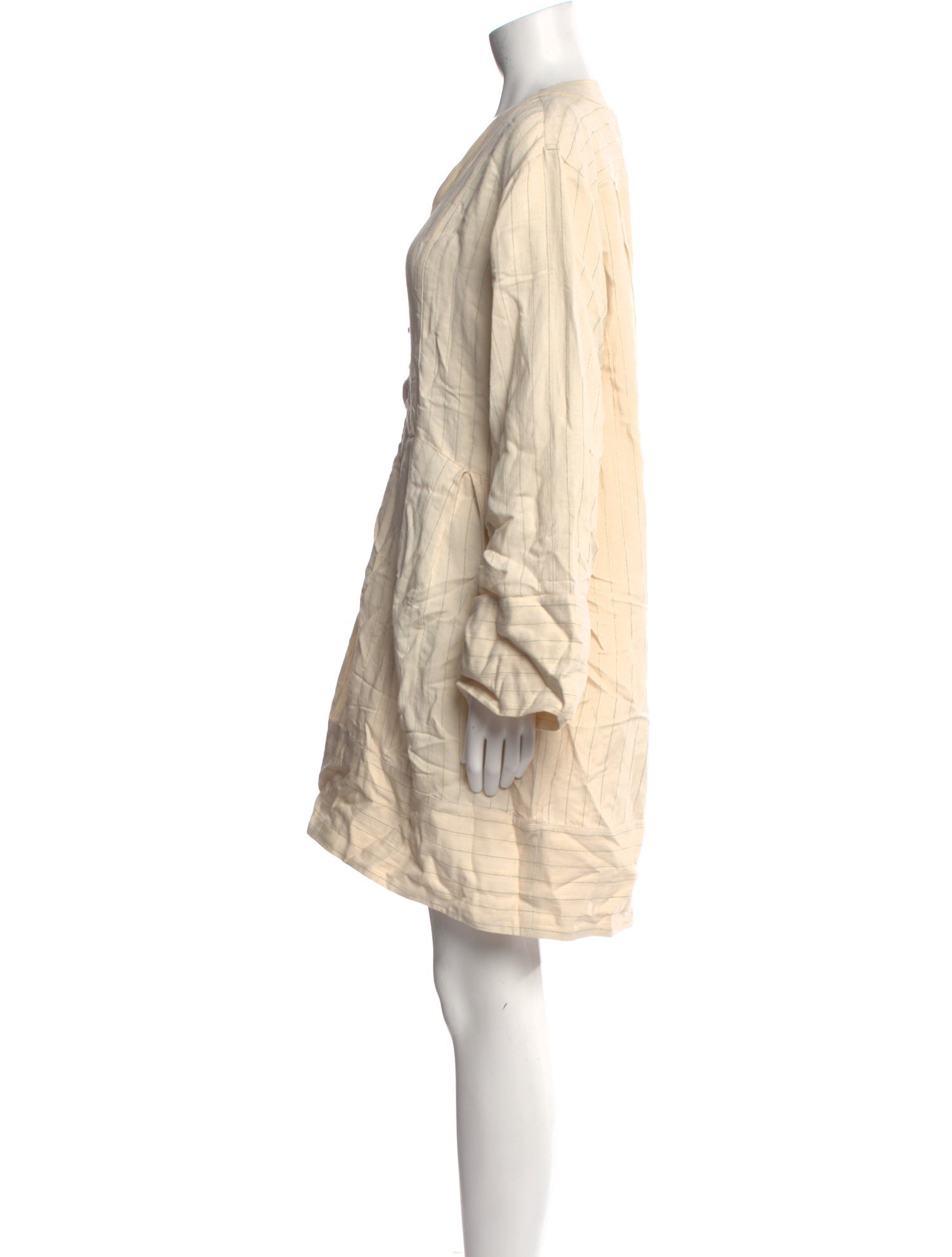 La Ligne V-Neck Mini Dress