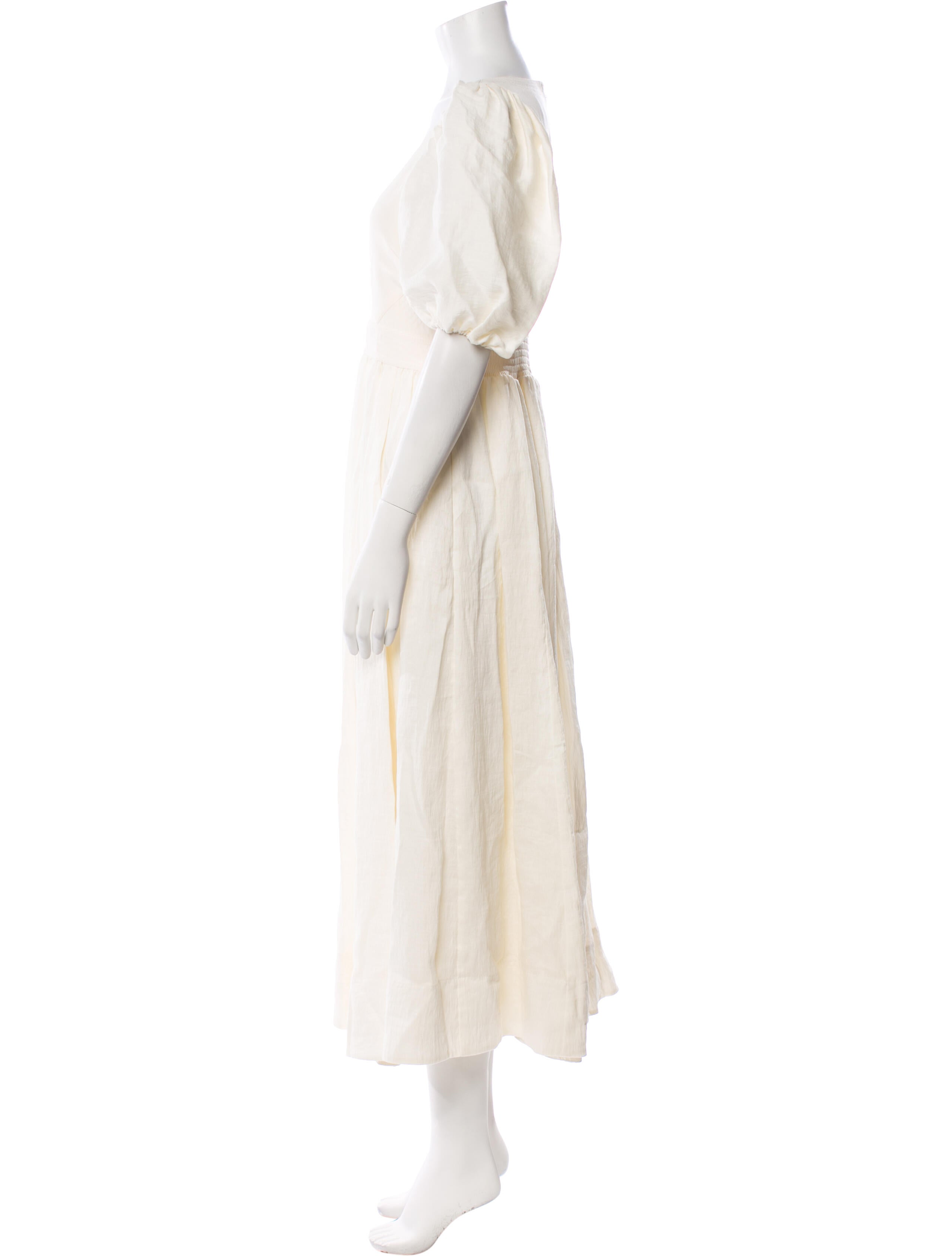 La Ligne Linen Long Dress