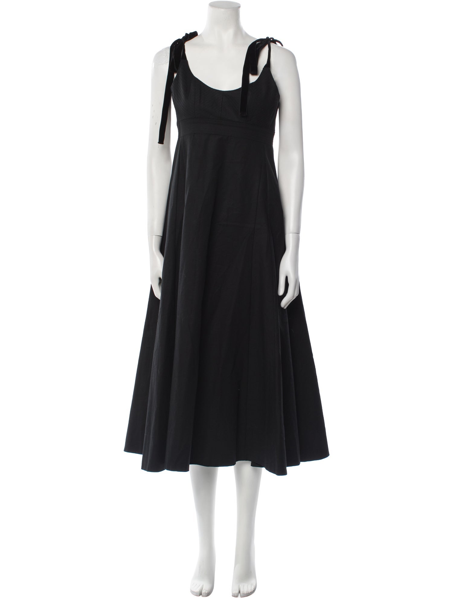 La Ligne Scoop Neck Long Dress