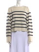 La Ligne Cashmere Striped Sweater