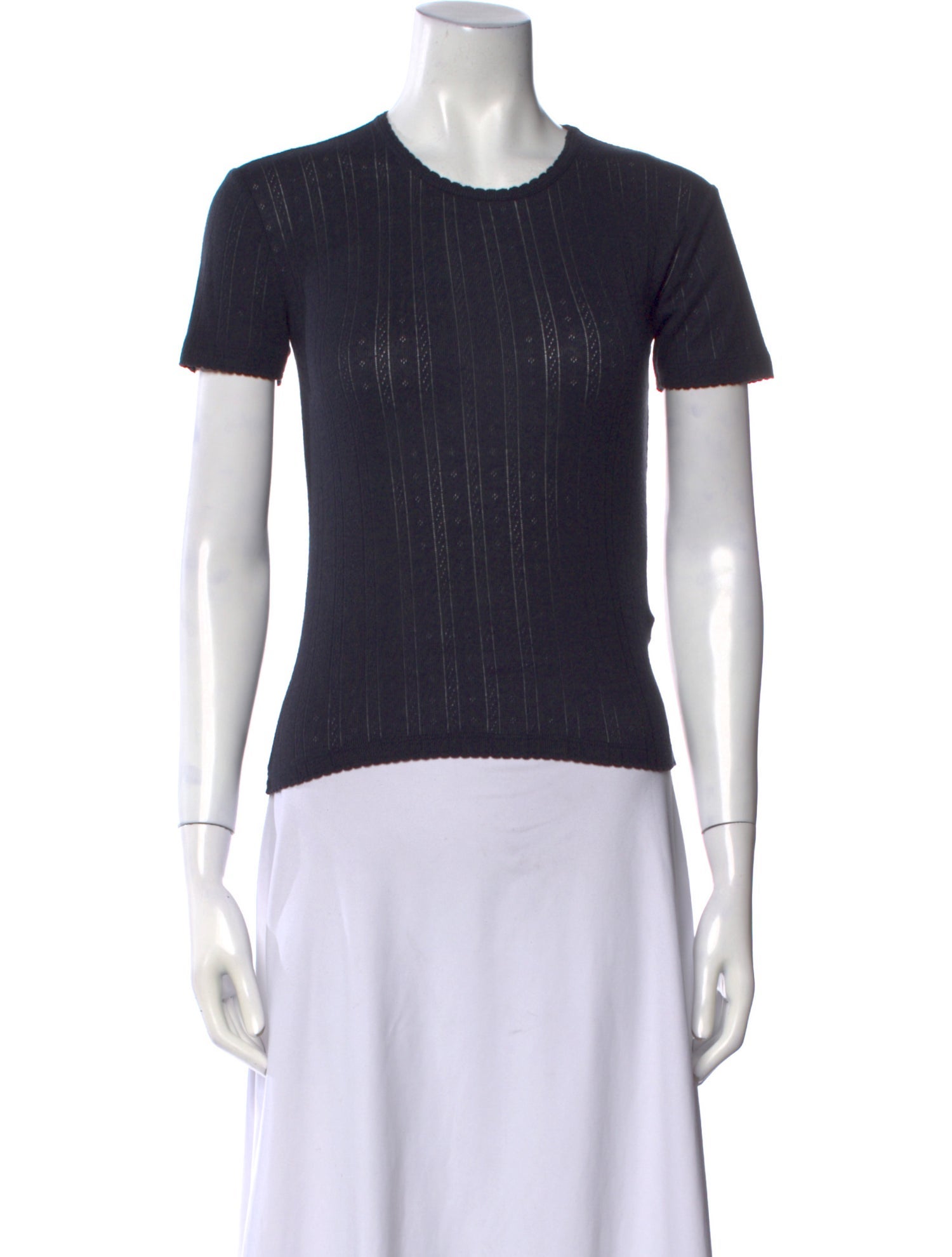 La Ligne Crew Neck Short Sleeve T-Shirt