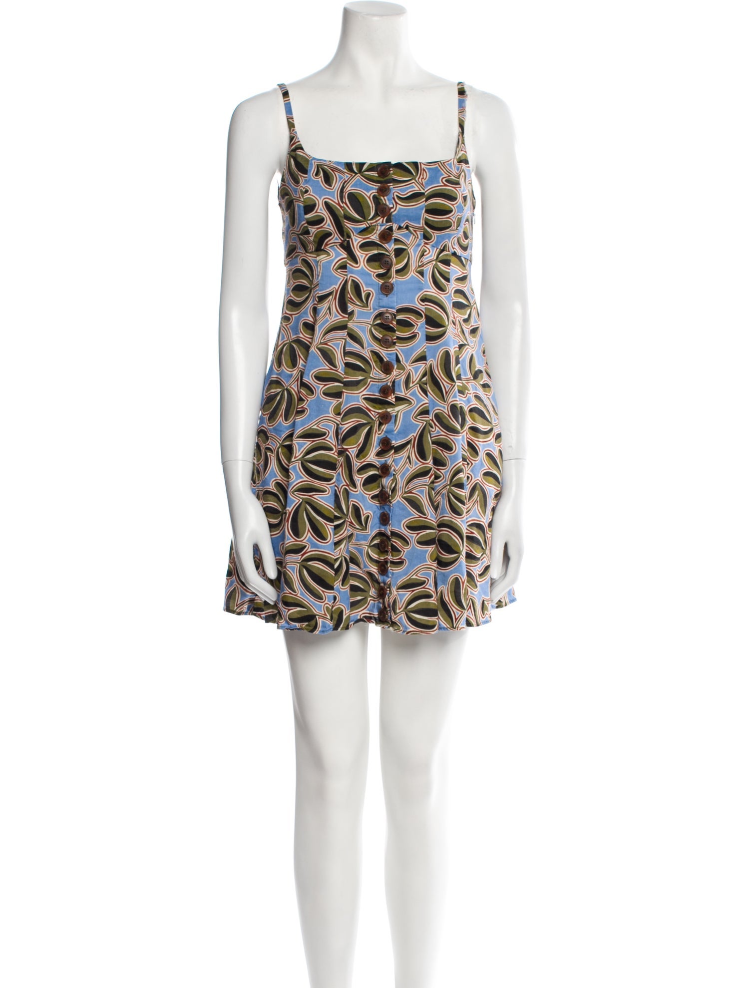 La Ligne Linen Mini Dress