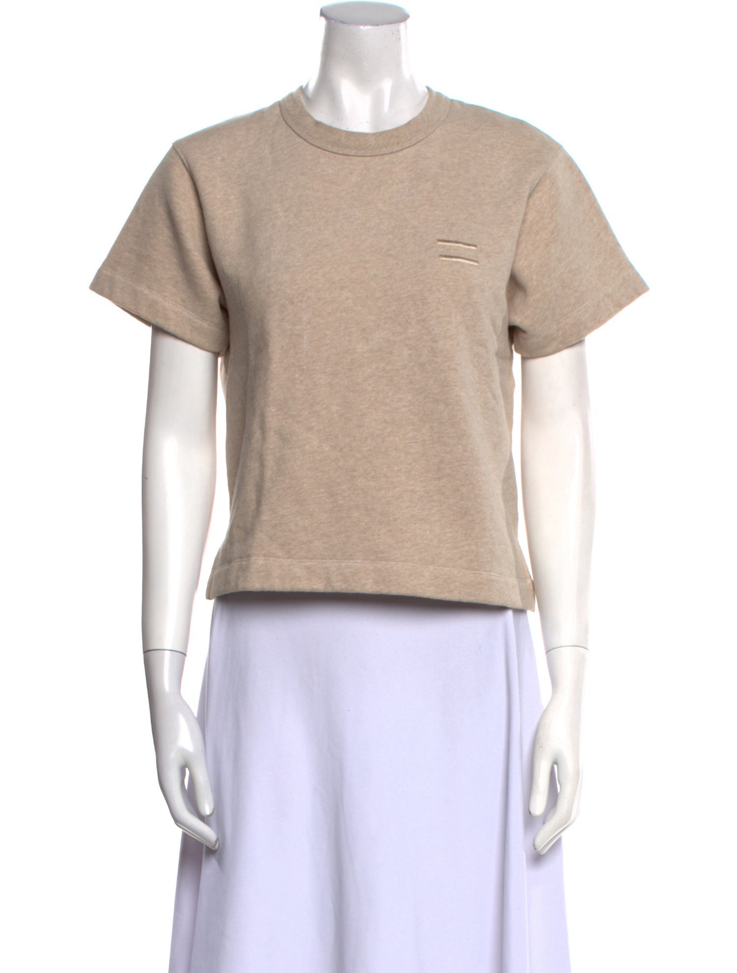 La Ligne Crew Neck Short Sleeve Sweatshirt